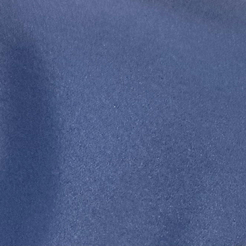 Close-up of blue fabric texture