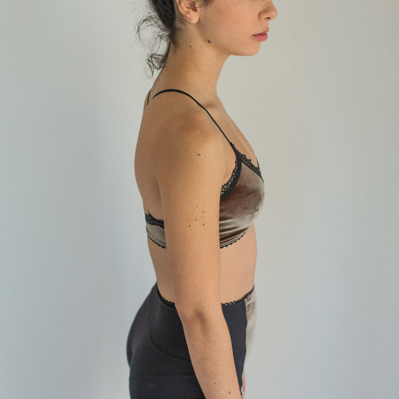 OLIVE GREEN BRA