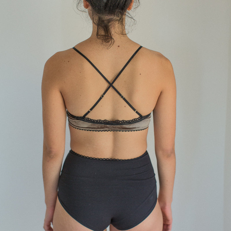 OLIVE GREEN BRA