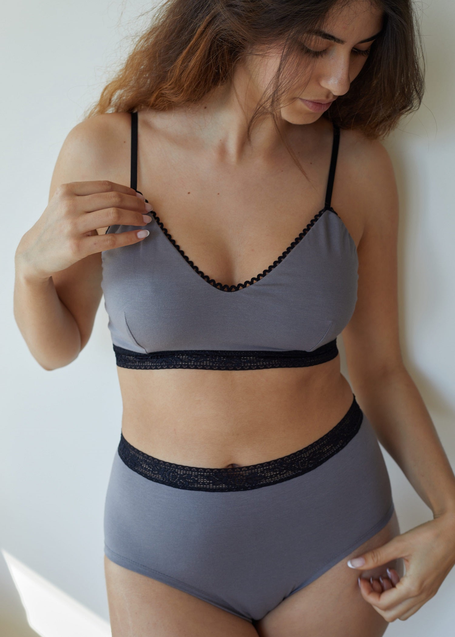 חזיית לוטוס כותנה