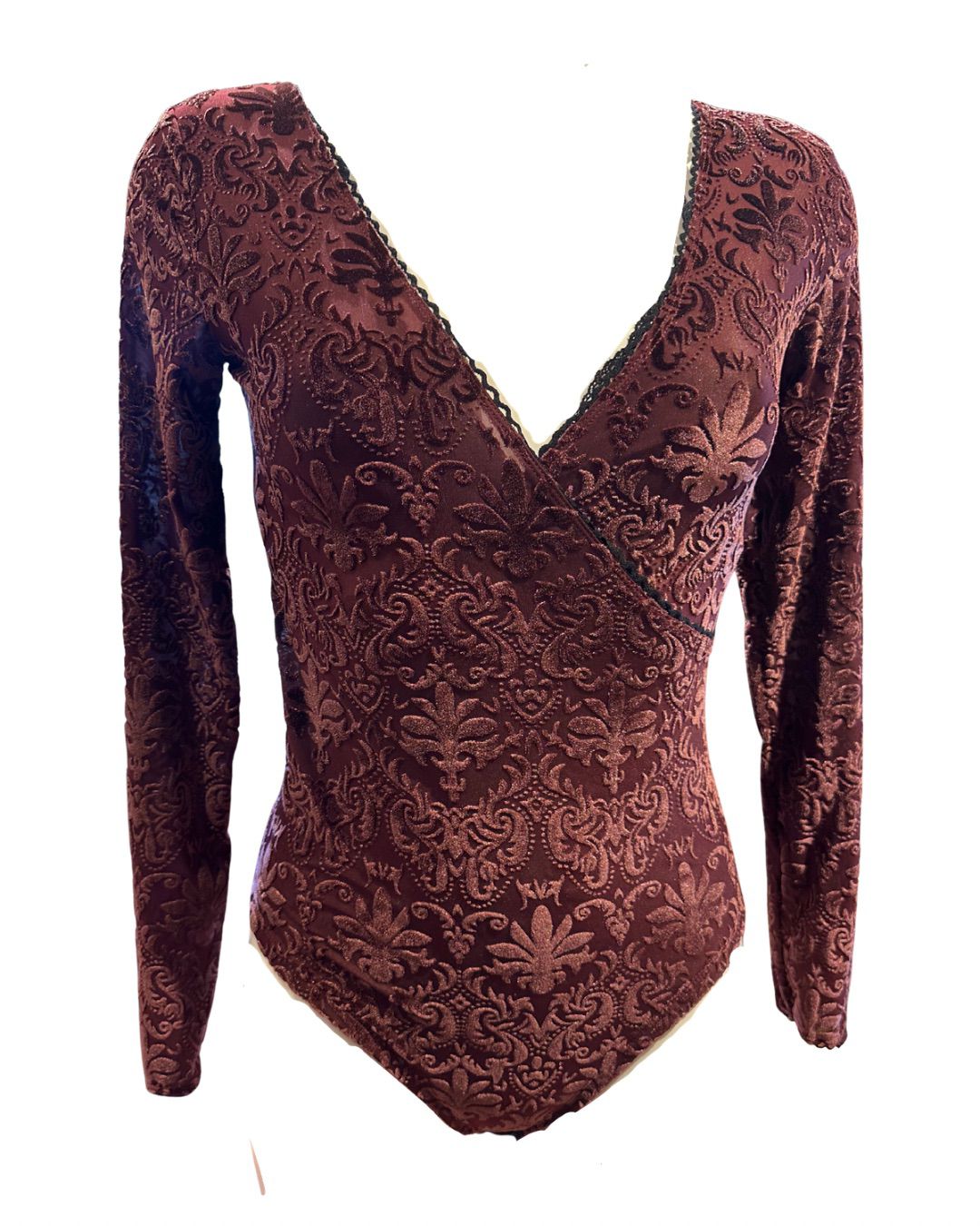 בגד גוף מעטפת קטיפה